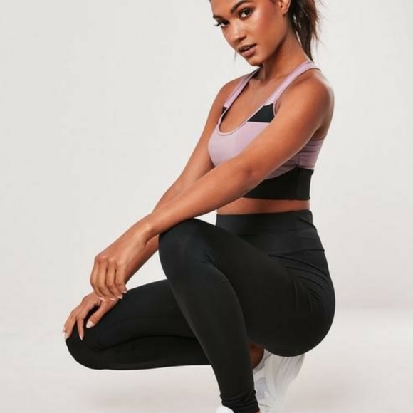 Missguided gathered seam black leggings - Picture 4 of 10